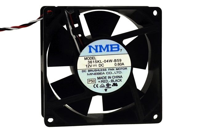 3615KL-04W-B59, 92x92x38mm 12VDC 0.60A 3 Kablolu Fan