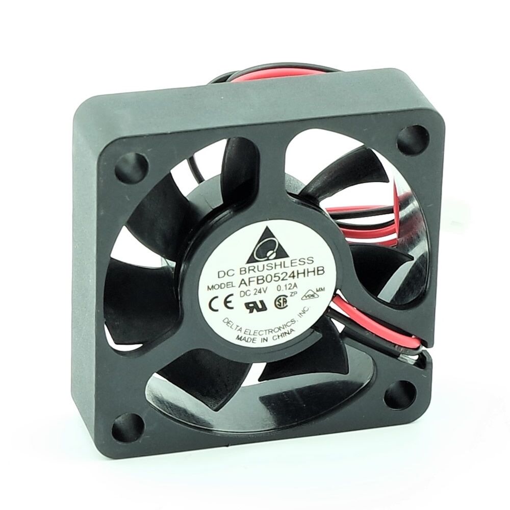 AFB0524HHB, 50x50x15mm 24VDC 0.12A 2 Kablolu Fan