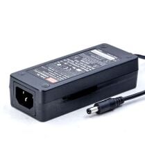GSM60A12-P1J, 12VDC 5A 60W Priz Tip Medikal Adaptör, Mean Well