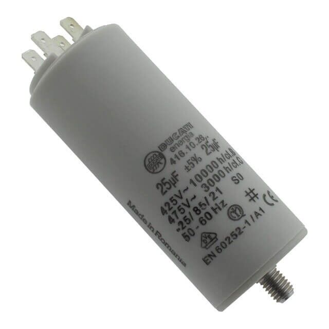 25uF 475VAC 40x92mm Motor Start Kapasitörü