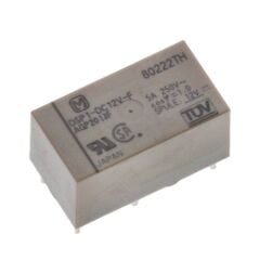 DSP1-DC12V-F, 12VDC 5A DPST-NO/NC (1 Form A, 1 Form B) Röle