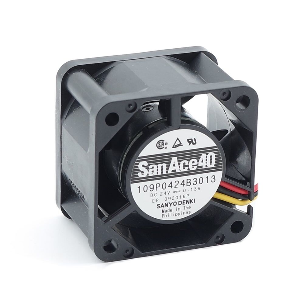 109P0424B3013, 40x40x28mm 24VDC 0.13A 3 Kablolu Fan