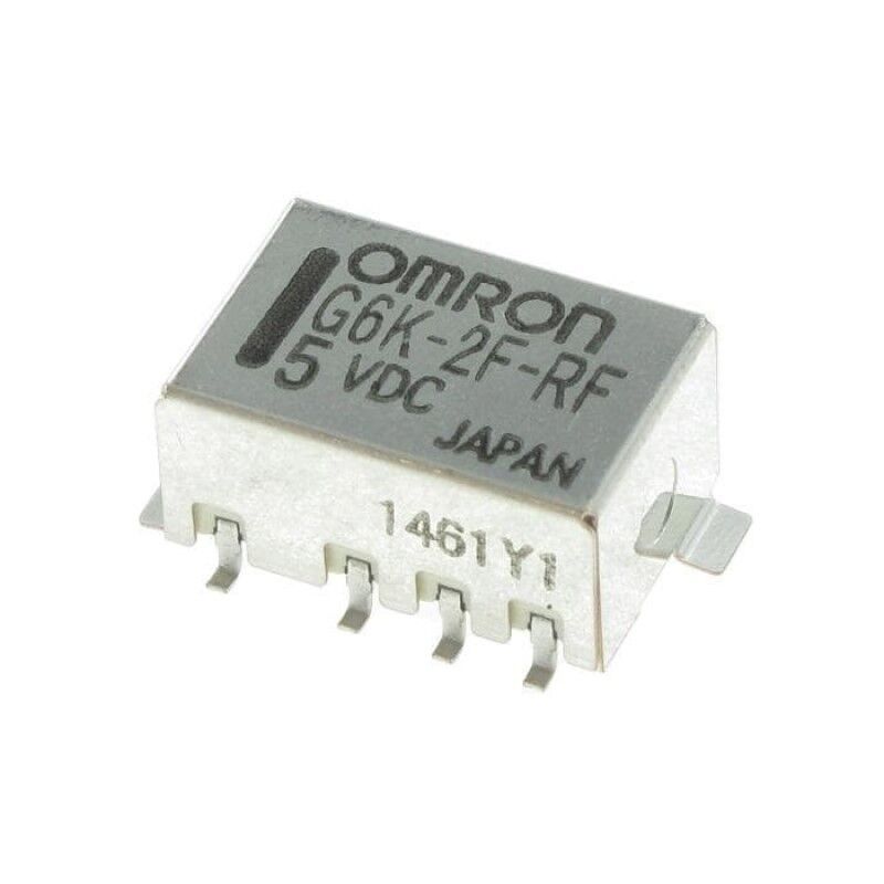 G6K-2F-RF-DC5, 5VDC 1A 2 Form C (DPDT-NO, NC) Röle