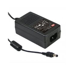 GST25A12-P1J, 12VDC 2.08A 25W Priz Tip Adaptör, Mean Well