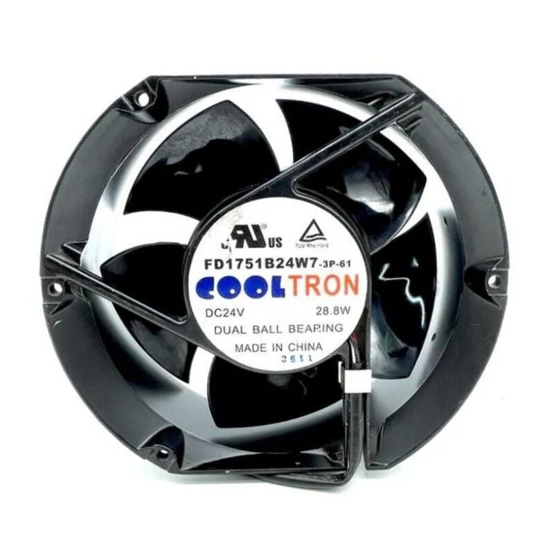 FD1751B24W7-3P-61, 172x150x51mm 24VDC 3 Kablolu Fan