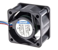 ebm-Papst 414 J/2, 40x40x25mm 24VDC 0.15A 3 Kablolu Fan