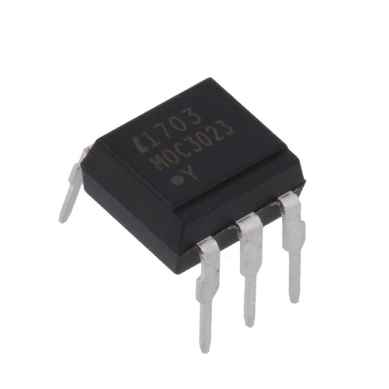 MOC3023, DIP-6 Triyak Çıkışlı Fotokuplör