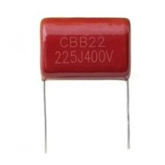 CBB22-225J400V, 2.2uF 400V (P24) Metalize Film Kapasitör
