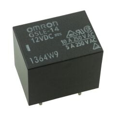 G5LE-14-DC12, 12VDC 10A SPDT (1 Form C) Röle
