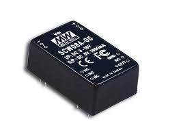 SCW08B-05, 18-36Vin 5Vout 1600mA 8W DC/DC Konvertör, MeanWell