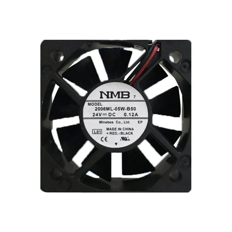 2006ML-05W-B50-D00, 50x50x15mm 24VDC 0.12A 2 Kablolu Fan