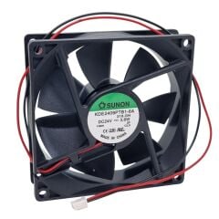 KDE2409PTB1-6A, 92x92x25mm 24VDC 3.6W 2 Kablolu Fan