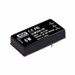 DLW05B-12, 18-36Vin ±12Vout ±208mA 5W DC/DC Konvertör, MeanWell