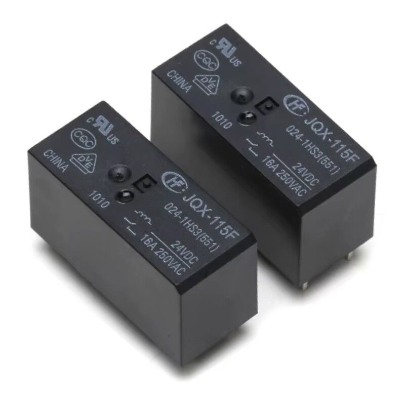 JQX-115F/024-1HS3, 24VDC 16A (SPST-NO) Çift Kontak Röle