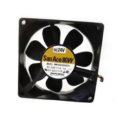 SanAce 9WP0824S4D03, 24VDC 0.1A 3 Kablolu Fan