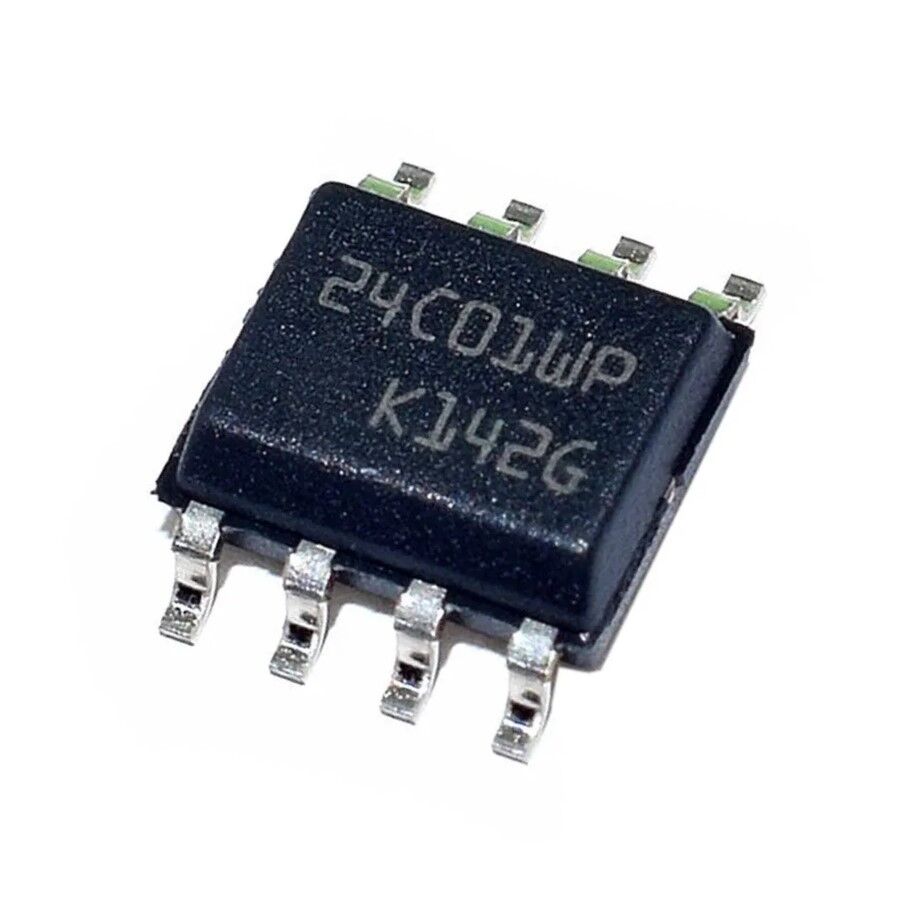 M24C01-WMN6TP, 24C01WP, SOP-8 SMD Eeprom