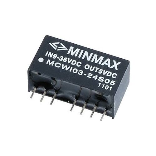 MCWI03-48D12, 18-75Vin ±12Vout ±125mA 3W DC/DC Konvertör