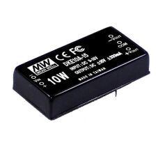DKE10A-05, 9-18Vin ±5Vout ±1000mA 10W DC/DC Konvertör, MeanWell