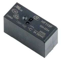 HF115F/024-2ZS4, HF115F, 24VDC 8A Çift Kontak Röle