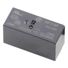 HF115F/012-2ZS1, HF115F, 12VDC 5A Tek Kontak Röle