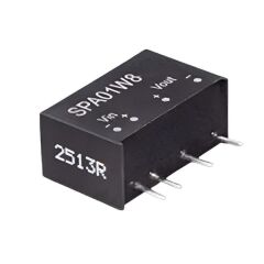SPA01W8-24, 9~75Vin 24Vout 42mA 1W SIP-6 DC/DC Konvertör