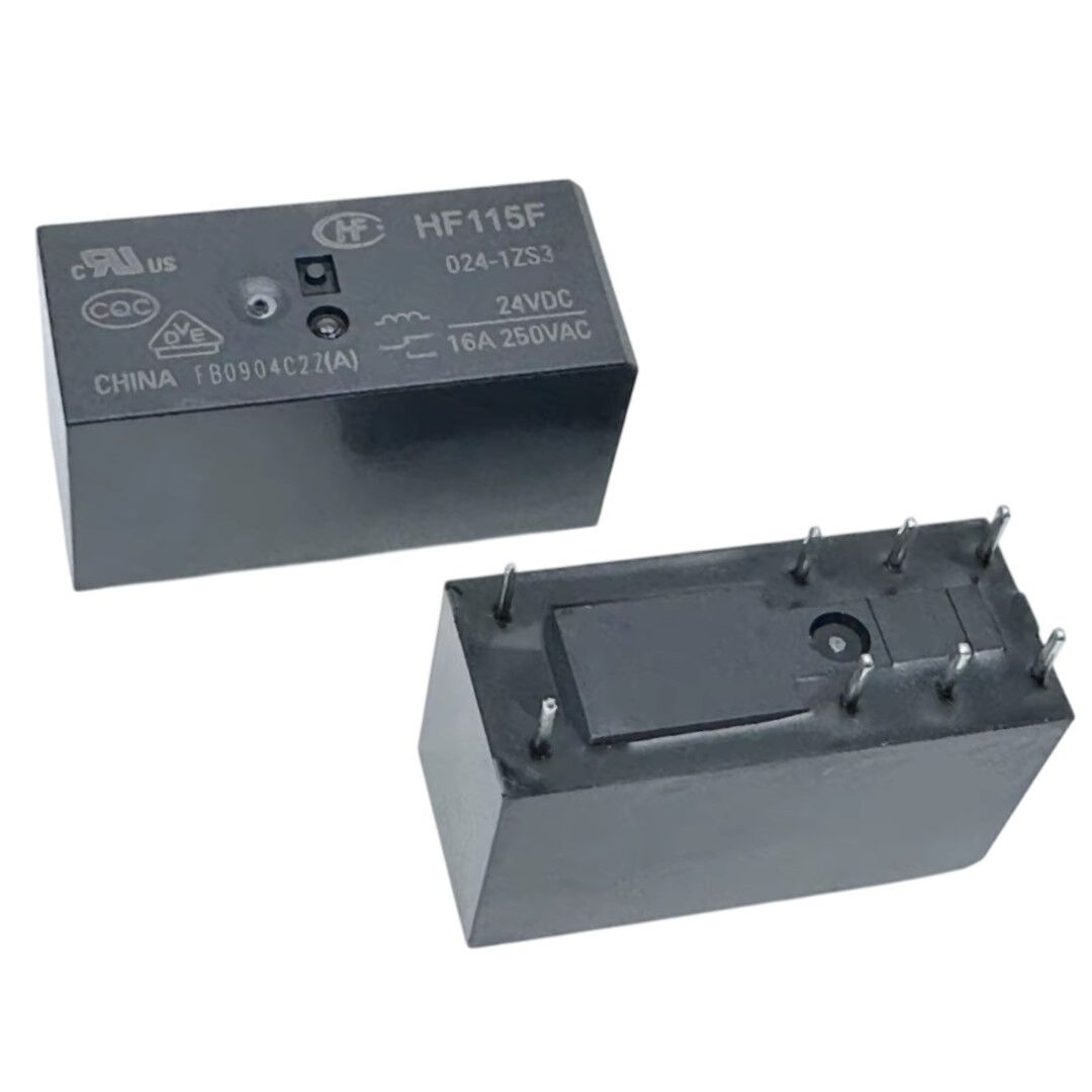 HF115F/024-1ZS3, HF115F, 24VDC 16A Çift Kontak Röle