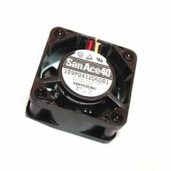 109P0412D6D01, 40x40x20mm 12VDC 0.18A 3 Kablolu Fan