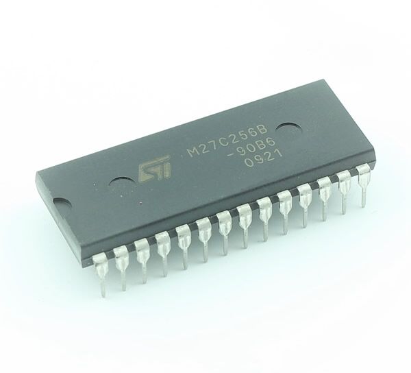 M27C256B-90B6, M27C256B, DIP-28 Eprom