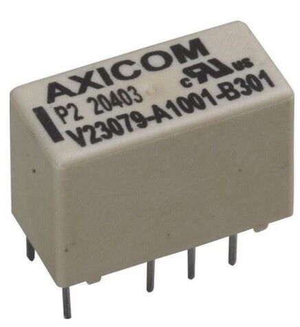 V23079-A1001-B301, 5VDC 2A DPDT (2 Form C) Röle