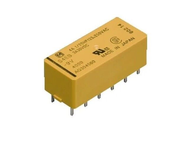 S2EB-L2-24V, 24VDC 4A 4PST-NO (4 Form A) Röle