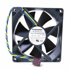 PVA092G12H, 90x90x25mm 12VDC 0.40A 4 Kablolu Fan