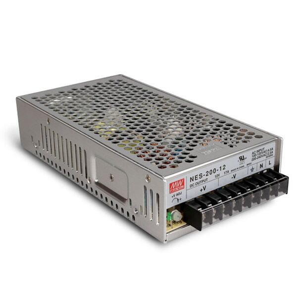 NES-200-3.3, 3.3VDC AC/DC Güç Kaynağı, Mean Well