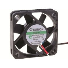 KDE0504PFV2.11.MS.A.GN, 40x40x10mm 5VDC 0.7W 2 Kablolu Fan