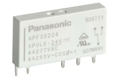 41F-1Z-C2-1 Soket + APF30224, 24VDC 6A SPDT (1 Form C) Röle Takım