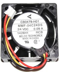 MMF-04C24DS, 40x40x15mm 24V  0.09A 3 Kablolu Fan