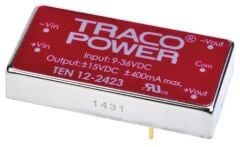 TEN 12-2423, 9-36Vin ±15Vout ±400mA 12W DC/DC Konvertör