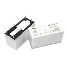 HF115F-A/230-2ZS4AF, 230VAC 8A 2 Form C: 2C (DPDT-CO) Röle