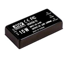 DKA15B-12, 18-36Vin ±12Vout ±625mA 15W DC/DC Konvertör, MeanWell