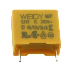 100nF 310V AC 10mm MKP X2 Polyester Kapasitör
