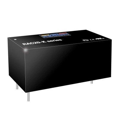 RAC20-15DK, 20W 85-264VAC +/-15VDC 670mA AC/DC Konvertör
