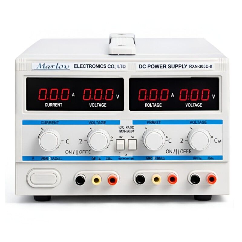RXN-305D-II, 2x0~30VDC 0~5A Ayarlı Güç Kaynağı