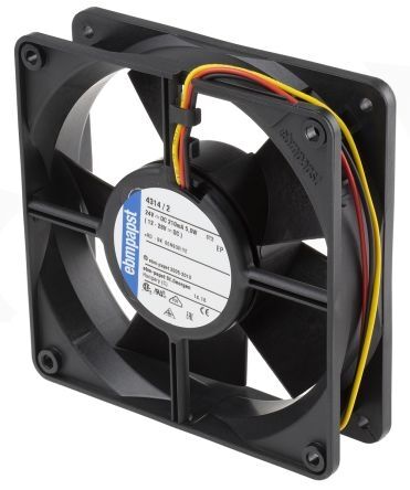 ebm-Papst 4314/2, 120x120x32mm 24V 270mA 3 Kablolu Fan