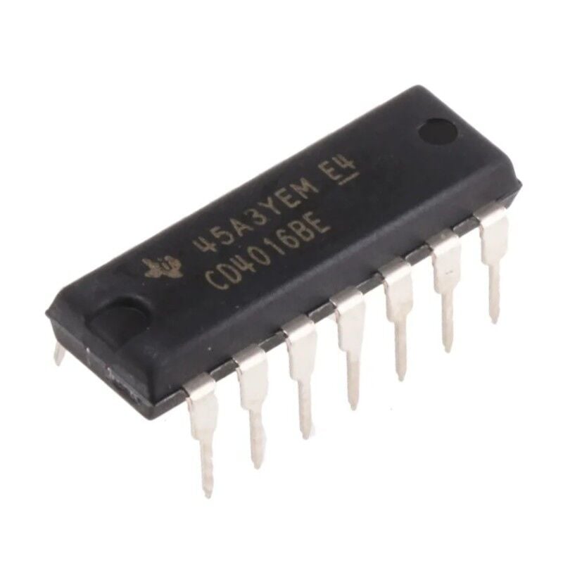 CD4016BE, CD4016, 4016, DIP-14 Entegre Devre