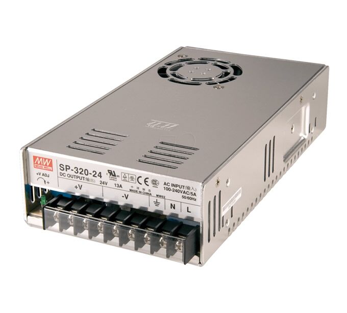 SP-320-48, 48VDC 6.7A 320W Güç Kaynağı, Mean Well