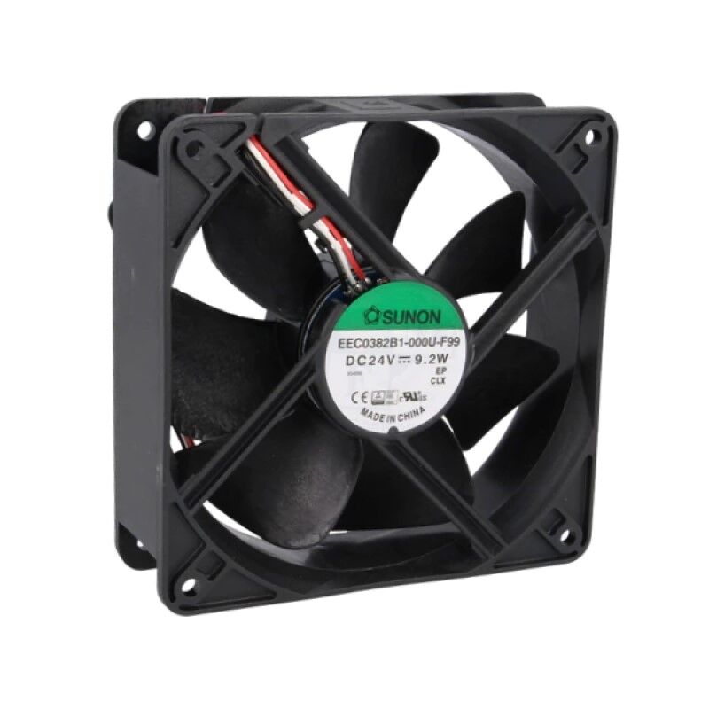 EEC0382B1-000U-F99, 120x120x38mm 24VDC 9.2W 3 Kablolu Fan