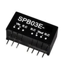 SPB03E-05, 4-5-9Vin 5Vout 600mA 3W DC/DC Konvertör, Mean Well