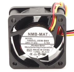1608VL-05W-B69-B50, 40x40x20mm 24VDC 0.13A 3 Kablolu Fan