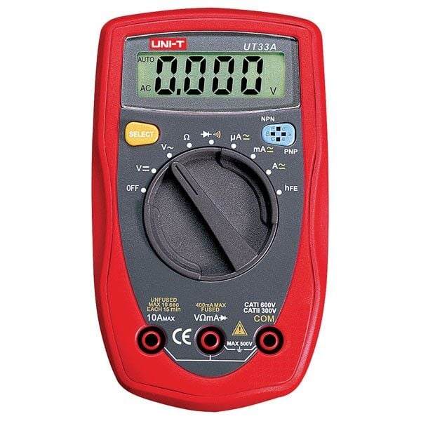 UT-33A, UT33A Dijital Multimetre