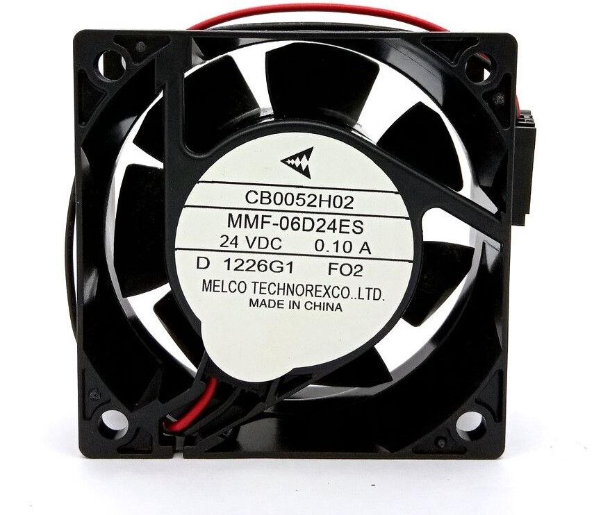 MMF-06D24ES, 60x60x25mm 24VDC 0.10A 2 Kablolu Fan
