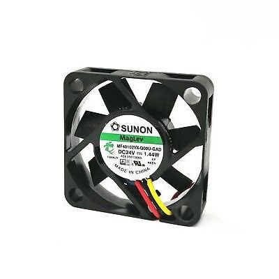 MF40102VX-Q00U-GAD, 40x40x10mm 24VDC 1.44W 3 Kablolu Fan